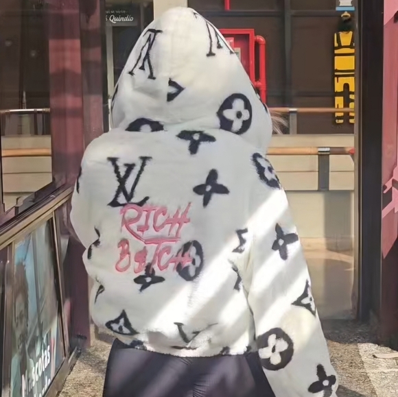 Multicolor Fun Hooded Jacket - Picture 2 of 5